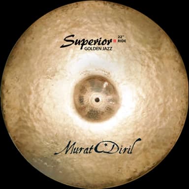 22″ Superior Golden Jazz Crash-Ride